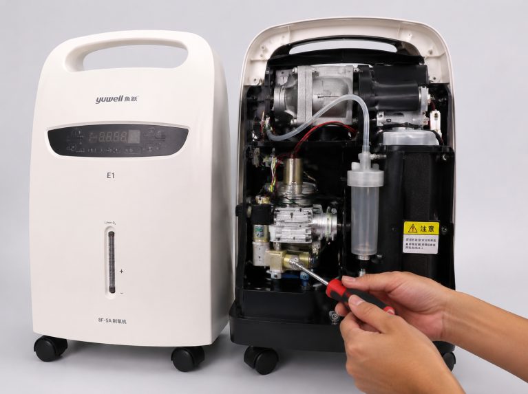 衢州鱼跃制氧机E1/E2/E3/E4故障代码维修